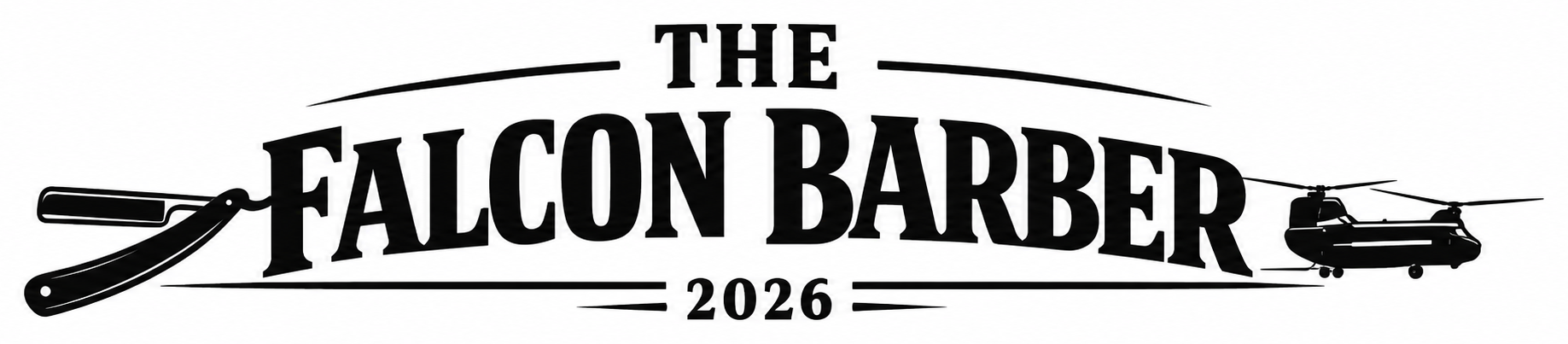 The Falcon Barber logo